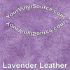 Lavender  Leather printed vinyl  2 sizes