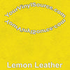 Lemon Leather printed vinyl  2 sizes