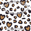 Leopard Hearts 2 sizes