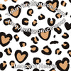 Leopard Hearts 3 sizes