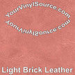 Light Brick Leather 3 sizes