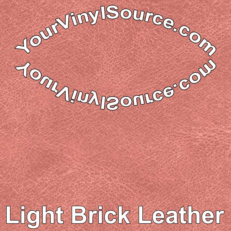 Light Brick Leather 3 sizes
