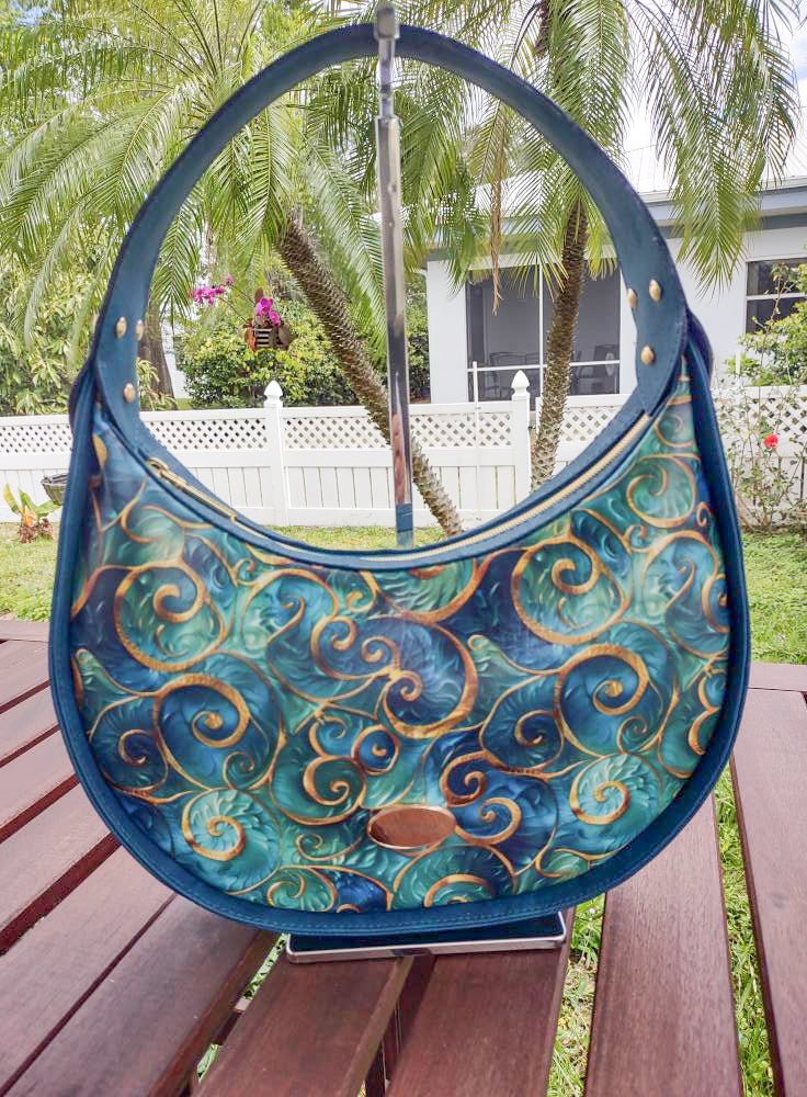 Luminous Helix printed vinyl 3 sizes