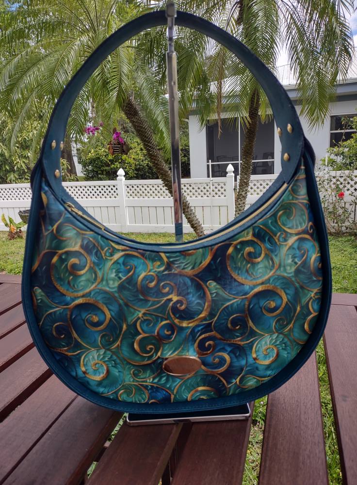 Luminous Helix printed vinyl 3 sizes