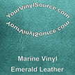 Emerald Leather printed Marine Vinyl Full Roll 18x54