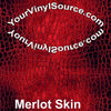 Merlot Skin  printed vinyl  2 sizes