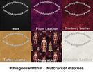 Nutcracker printed vinyl 3 sizes