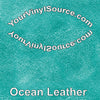 Ocean  Leather printed vinyl  2 sizes