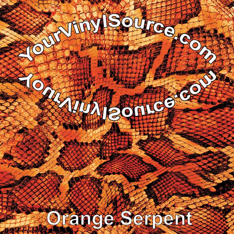 Orange Serpent 2  2 sizes