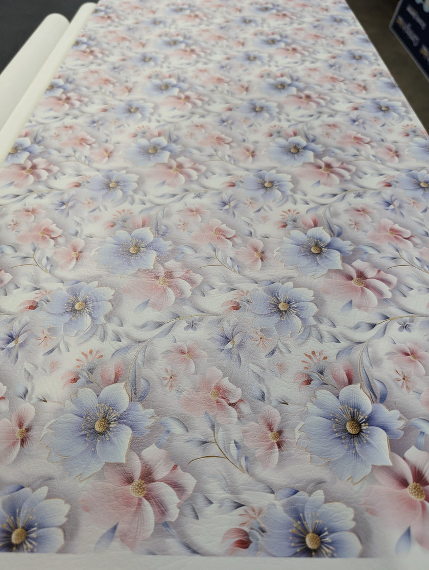 Spring Mix printed vinyl  3 sizes