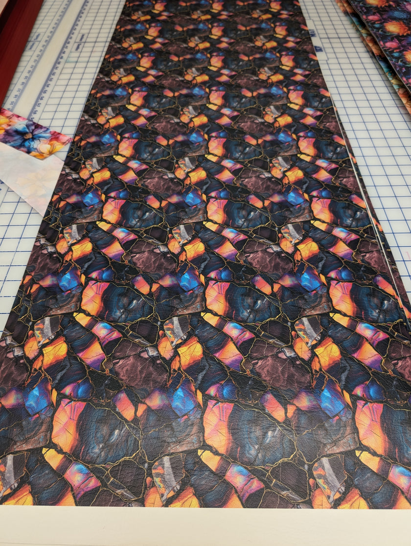 Opal Magic printed vinyl  3 sizes