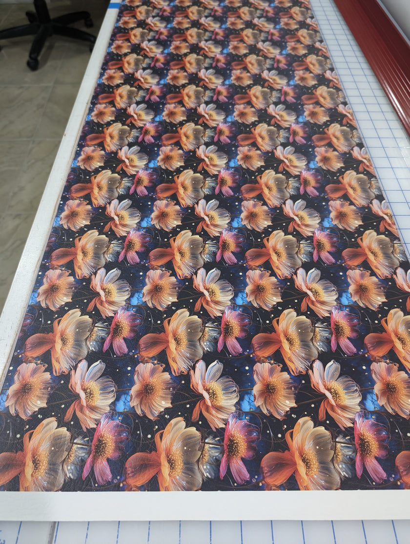 Glass Poppies printed vinyl 25% off