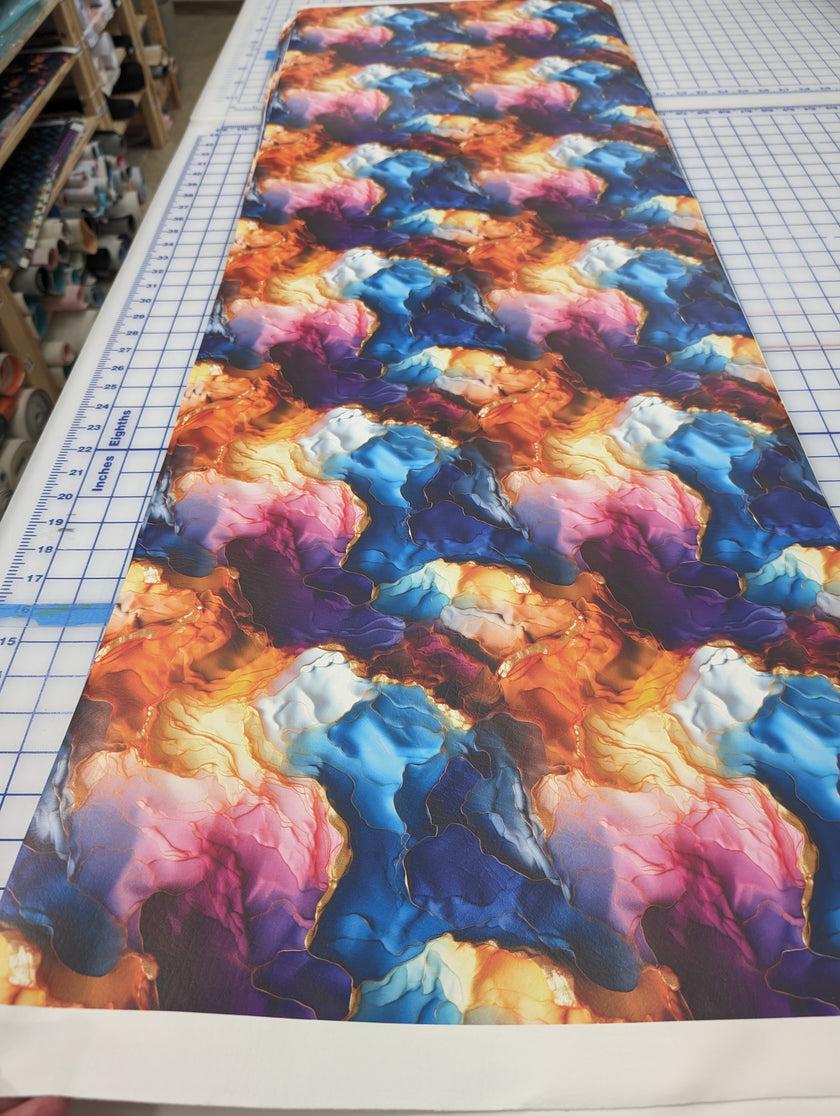 Canyon Sunset printed vinyl  3 sizes