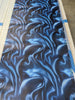 Blue Satin printed vinyl slightly narrower than regular rolls 17x53