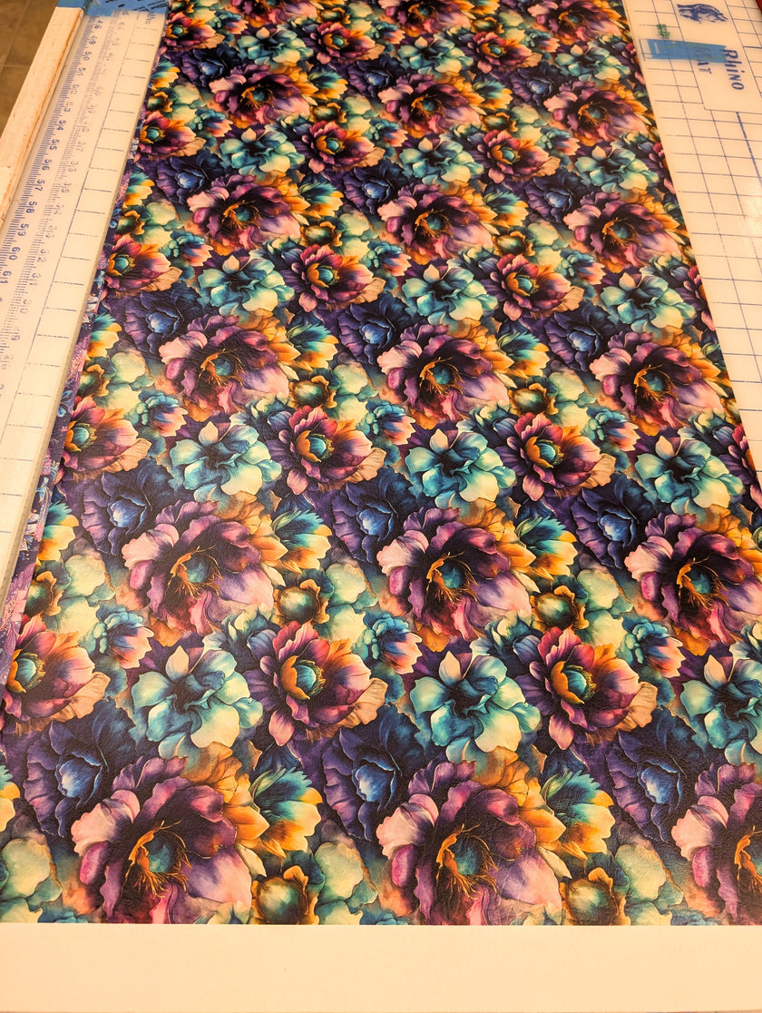 Purple Jewels printed vinyl 3 sizes