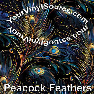 Peacock Feathers 3 sizes