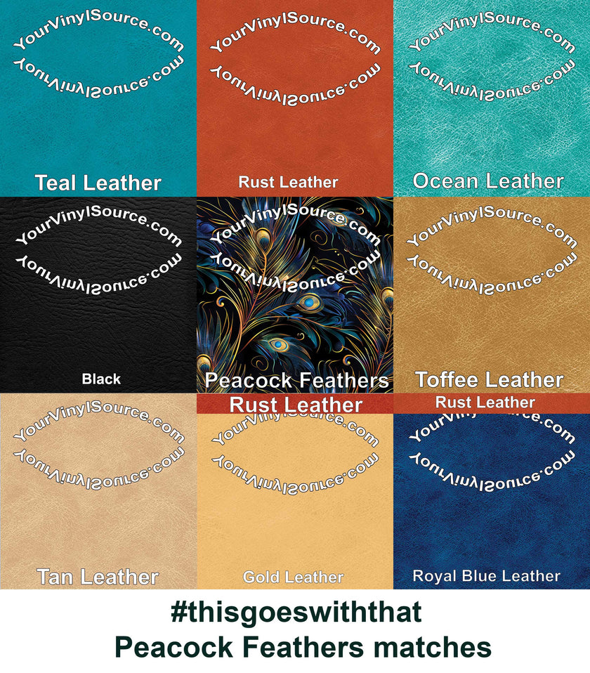 Peacock Feathers 3 sizes