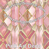 Pink Art Deco 3 sizes