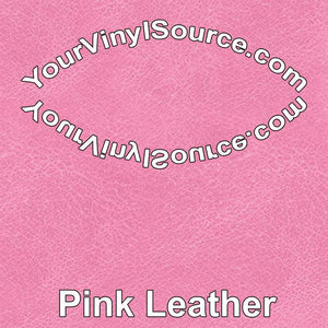 Pink Leather printed vinyl  2 sizes