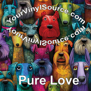 Pure Love vinyl 3 sizes