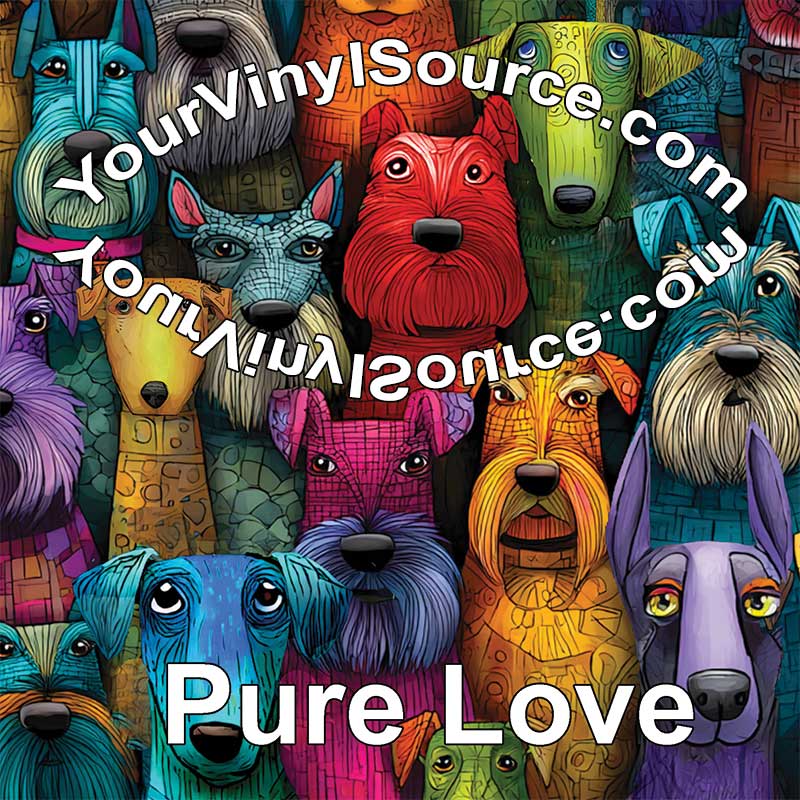 Pure Love vinyl 3 sizes