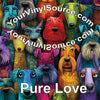 Pure Love vinyl 3 sizes