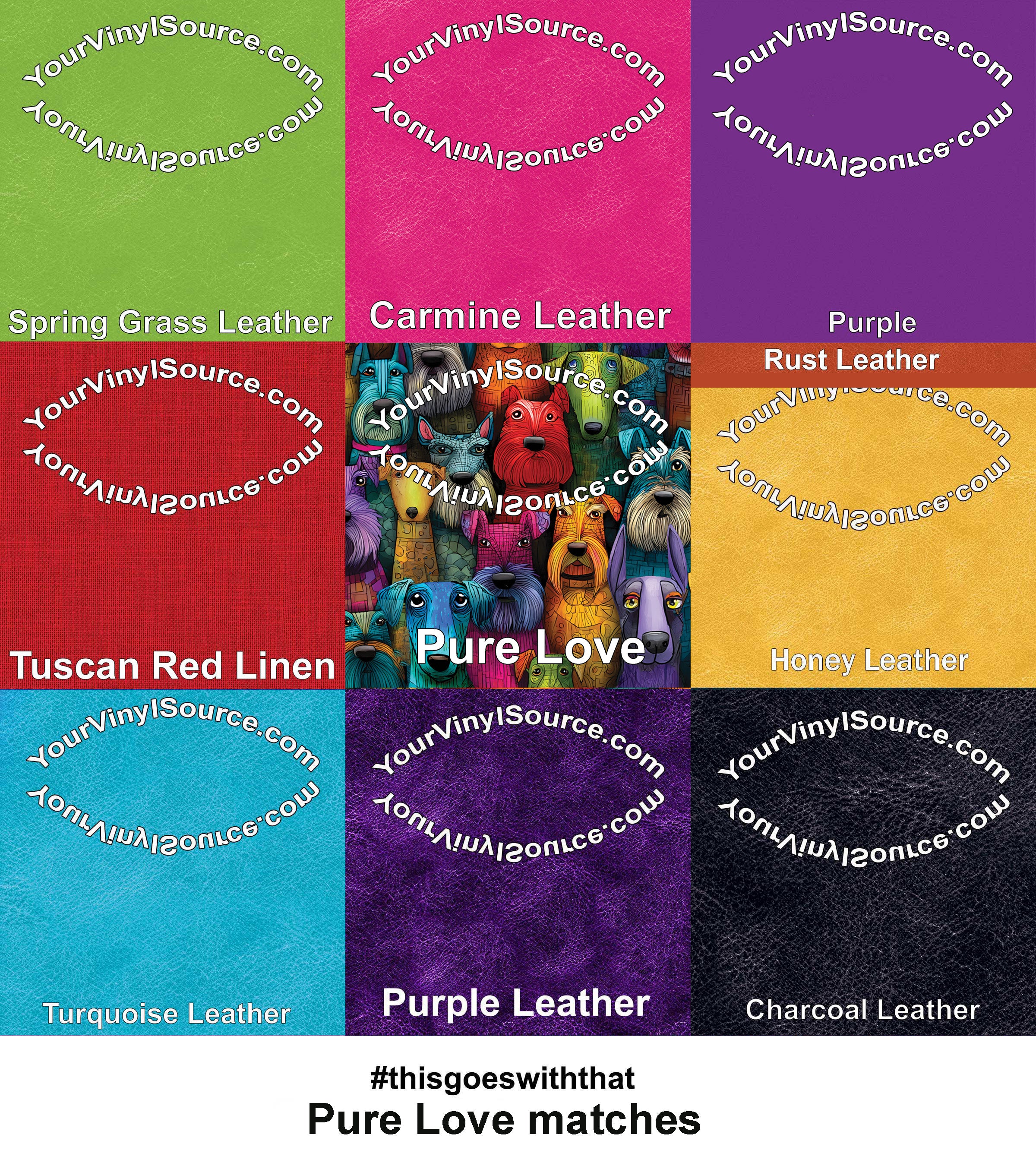 Pure Love vinyl 3 sizes