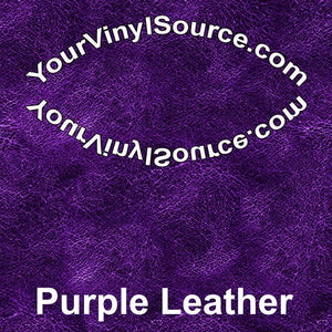 Purple Leather printed vinyl  2 sizes