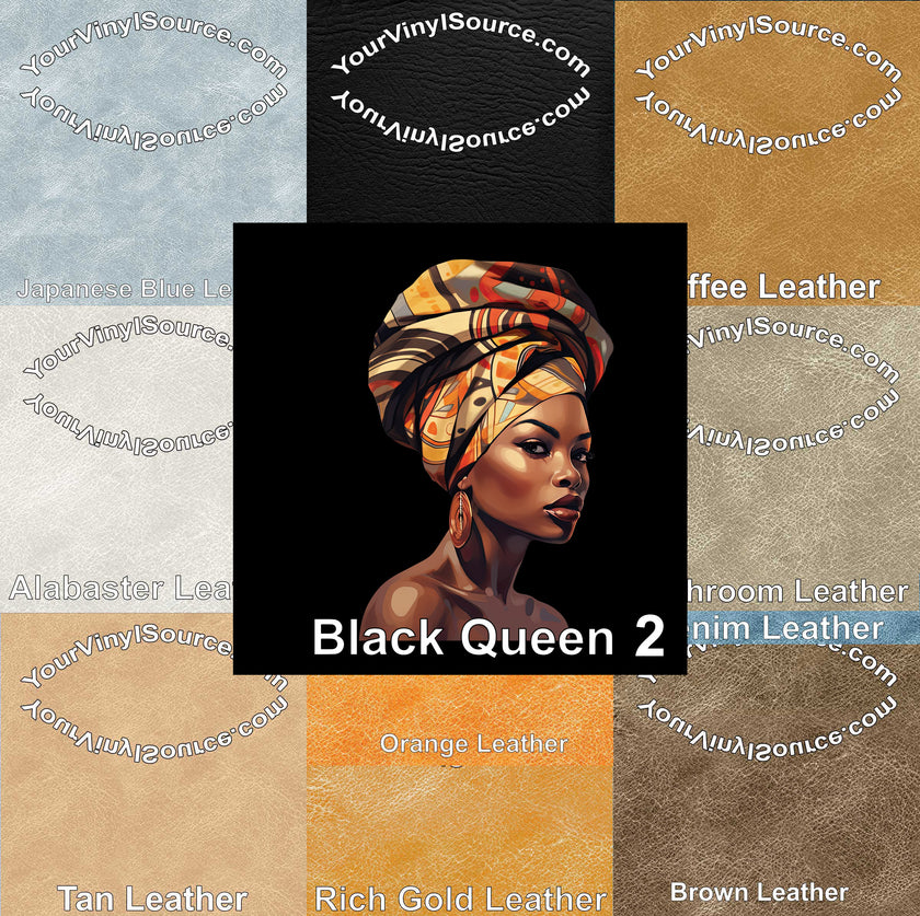 Black Queen 2 Panel 13x18