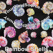 Rainbow Shells 3 sizes