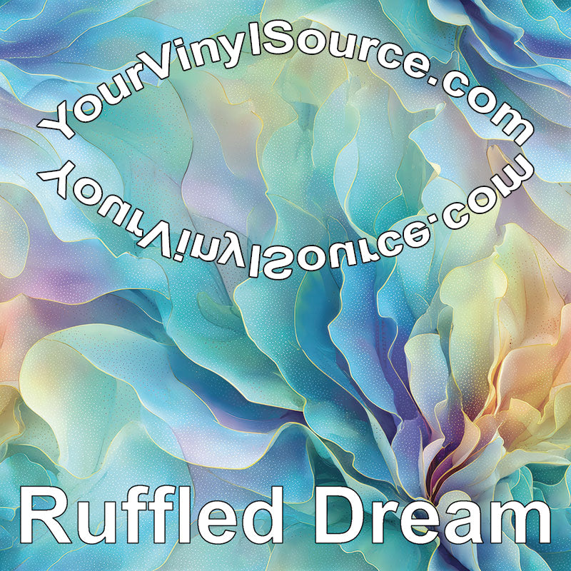 Ruffled Dream vinyl 3 sizes