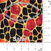Safari printed vinyl 3 sizes