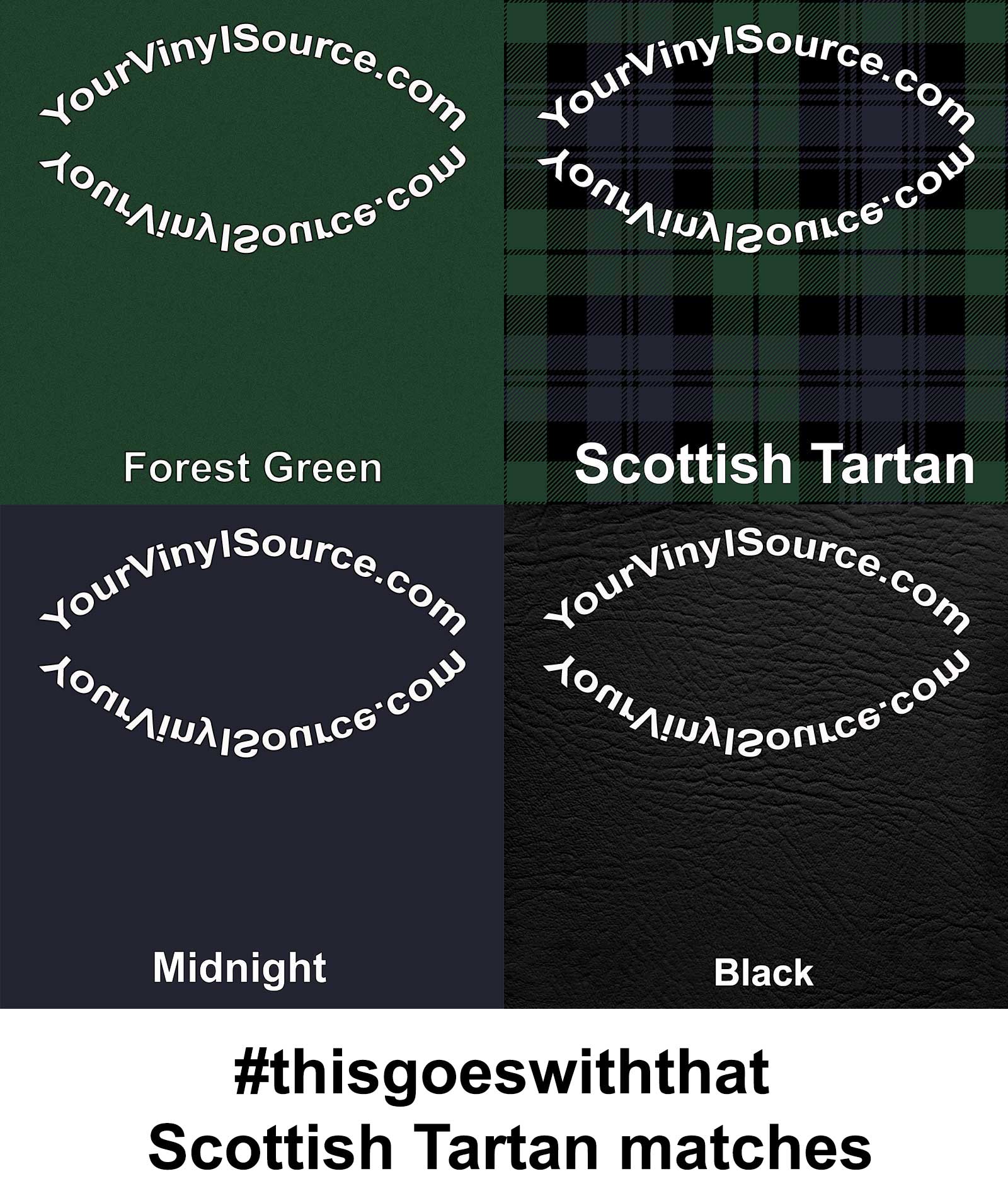 Scottish Tartan  2 sizes