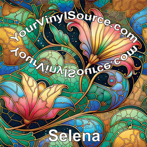 Selena printed vinyl 3 sizes