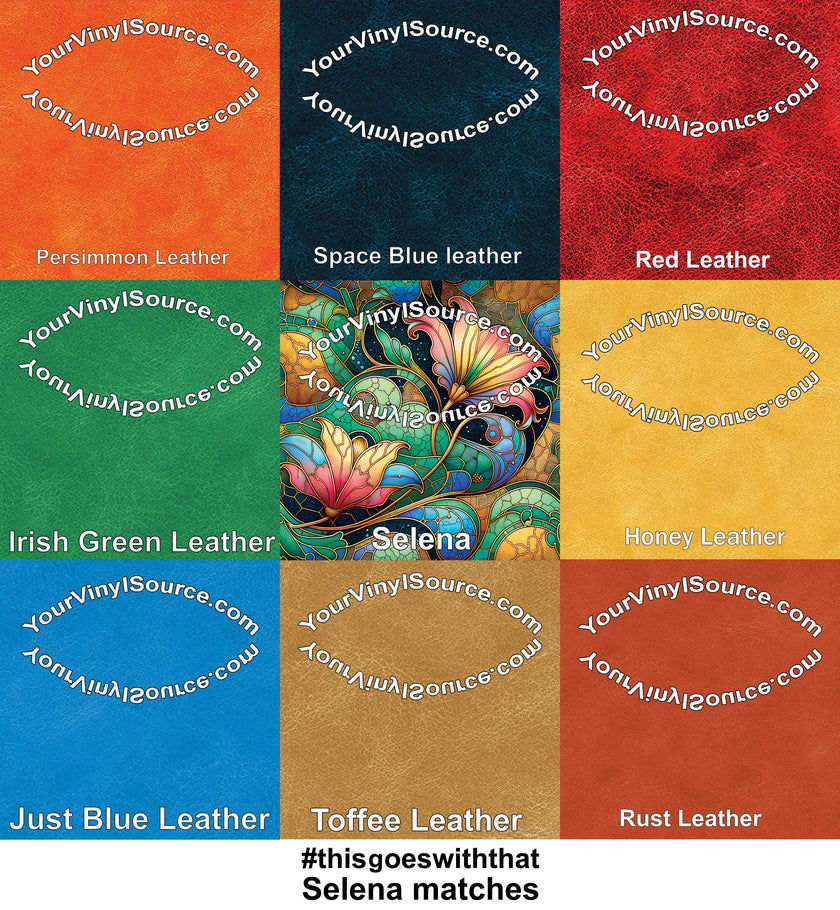 Selena printed vinyl 3 sizes