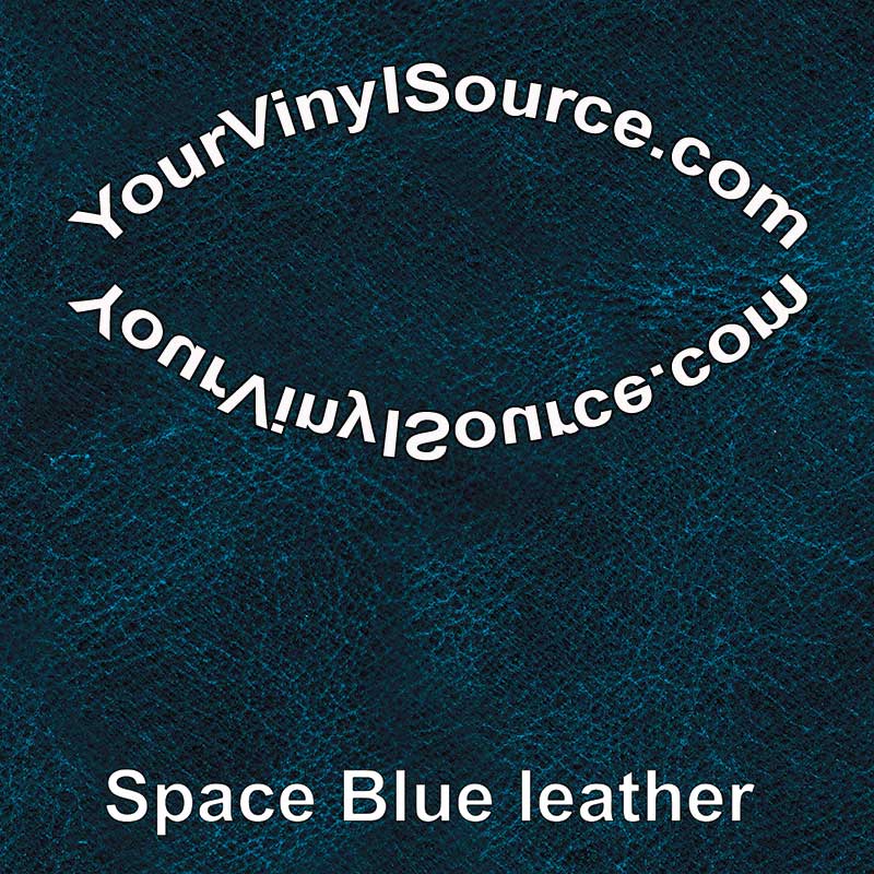 Space Blue Leather printed vinyl 3 sizes – Your Vinyl Source