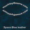 Space Blue Leather printed vinyl  2 sizes