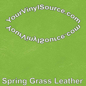 Spring Grass Leather  3 sizes