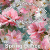 Spring Dance printed vinyl 3 sizes