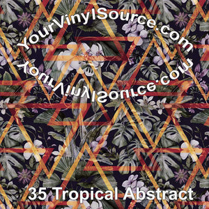 Tropical Abstract 18x20