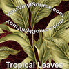 Tropical Leaves  2 sizes