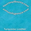 Turquoise  Leather 2 sizes