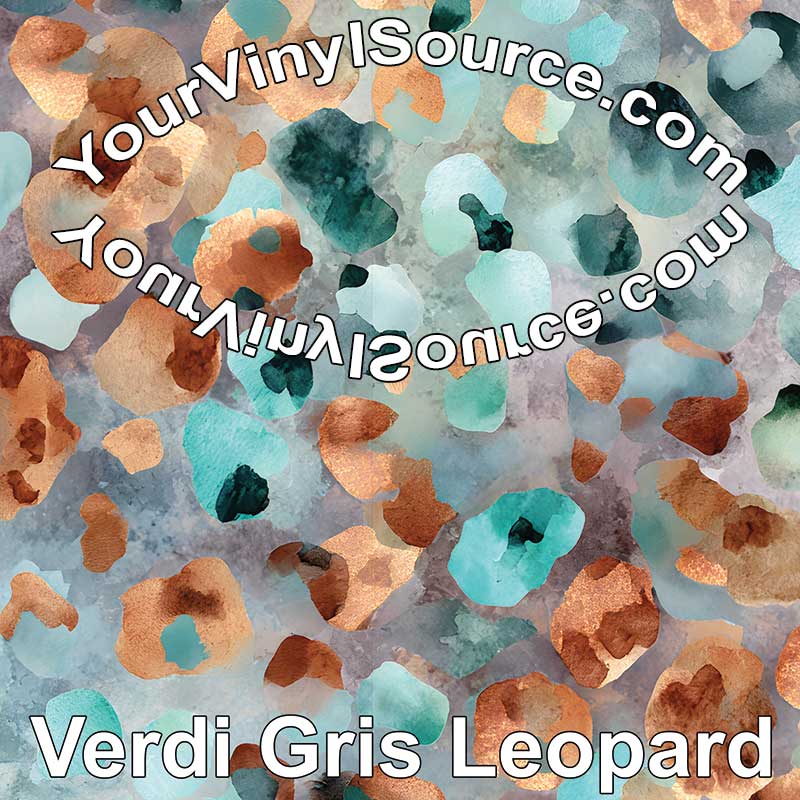 Veri Gris Leopard vinyl 3 sizes