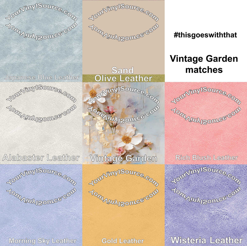 Vintage Garden  3 sizes