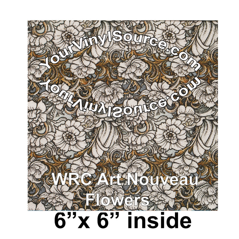 Water repellent canvas (Patterns), 600 D, rolls are 18x58