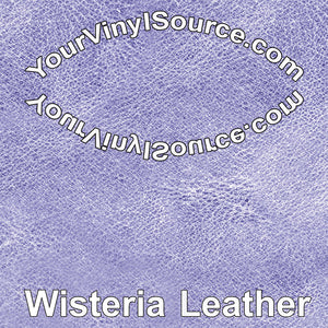 Wisteria Leather printed vinyl  2 sizes