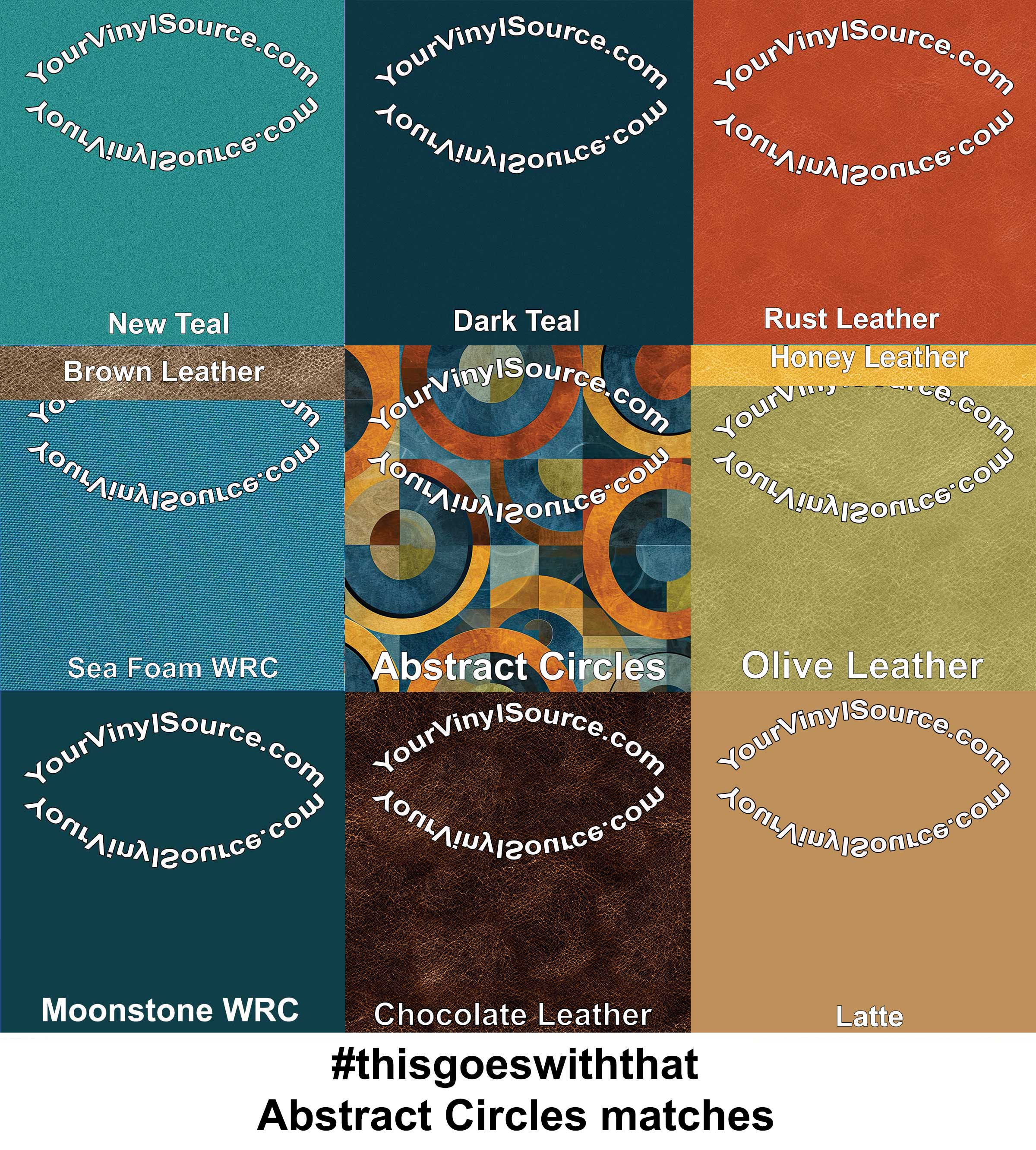 Abstract Circles 3 sizes