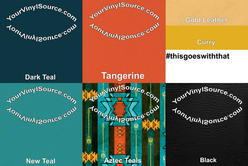 Aztec Teals  3 sizes