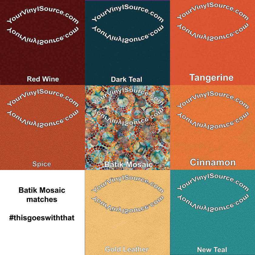 Batik Mosaic  3 sizes