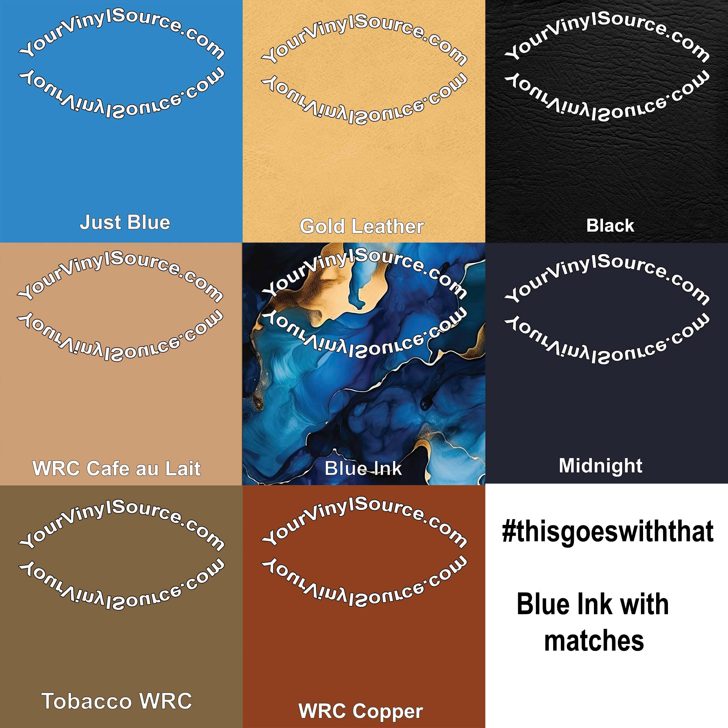 Blue Ink Madison Blue Ink 3 sizes – Your Vinyl Source